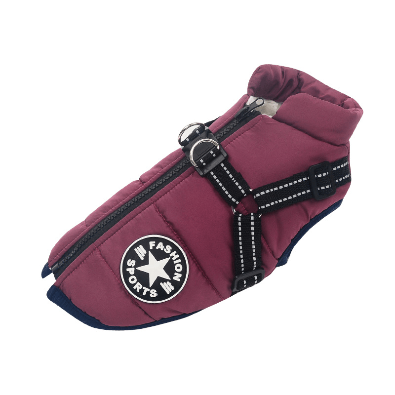 PupGuard - Veste d'hiver pour chien avec harnais