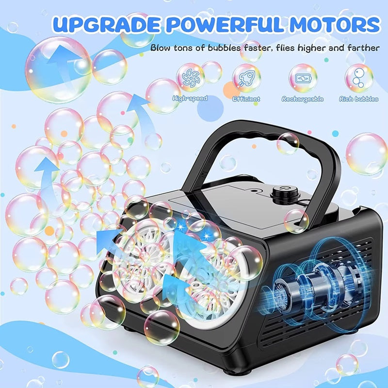 BubbleStorm Pro – Créez des milliers de bulles de savon pour des moments enchanteurs !