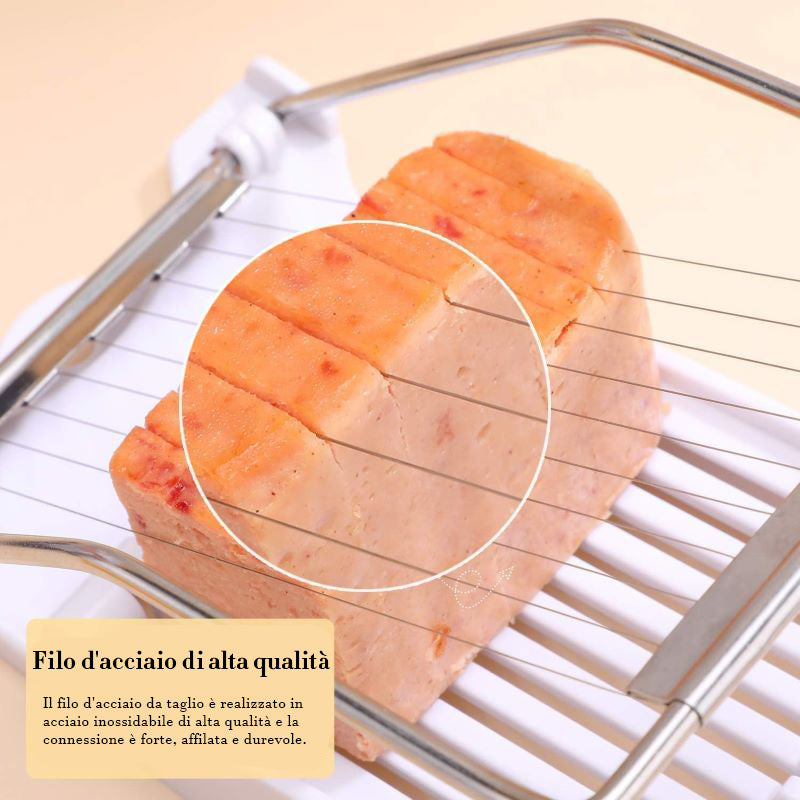 SliceMass – Trancheuse de cuisine en acier inoxydable pour des découpes parfaites !