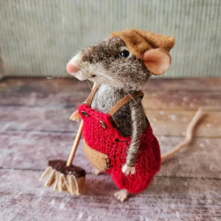 WhiskerWool™ – Souris en feutre à la main