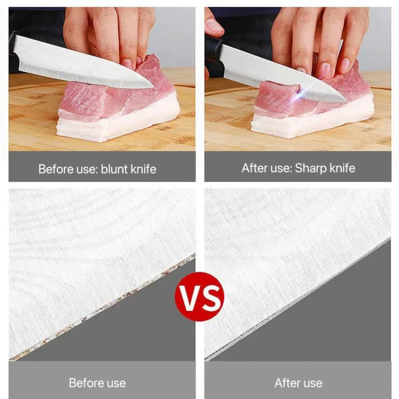 1+1 GRATUIT | SharpMate – Aiguiseur de couteaux compact avec ventouse !
