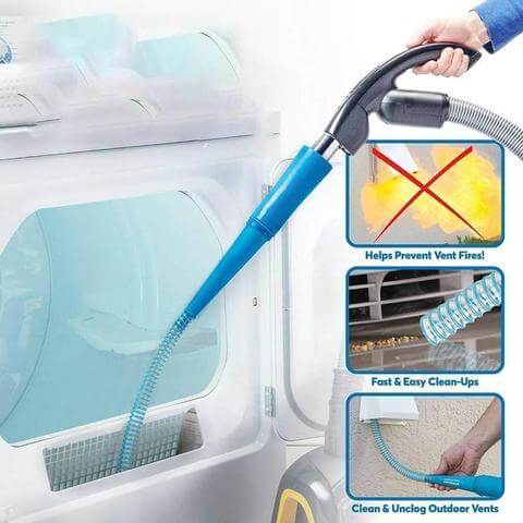 LintMaster – Nettoyage en profondeur rapide pour votre sèche-linge en quelques secondes
