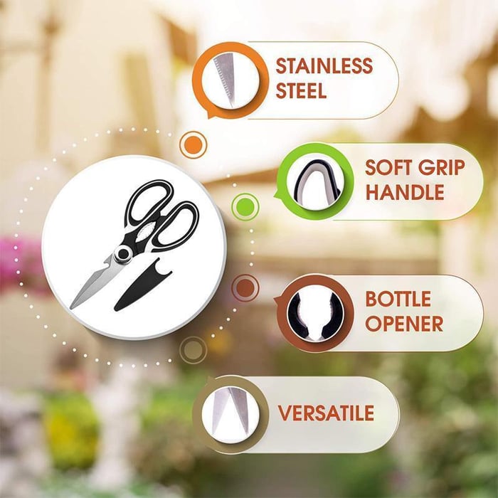 ChefCut – Les ciseaux de cuisine polyvalents pour toutes les tâches