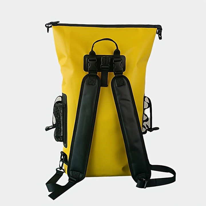 DryTrek Sac à dos de plein air étanche 25L | Rolltop avec fermeture à clip | Design robuste | Parfait pour le kayak, la randonnée et la plage