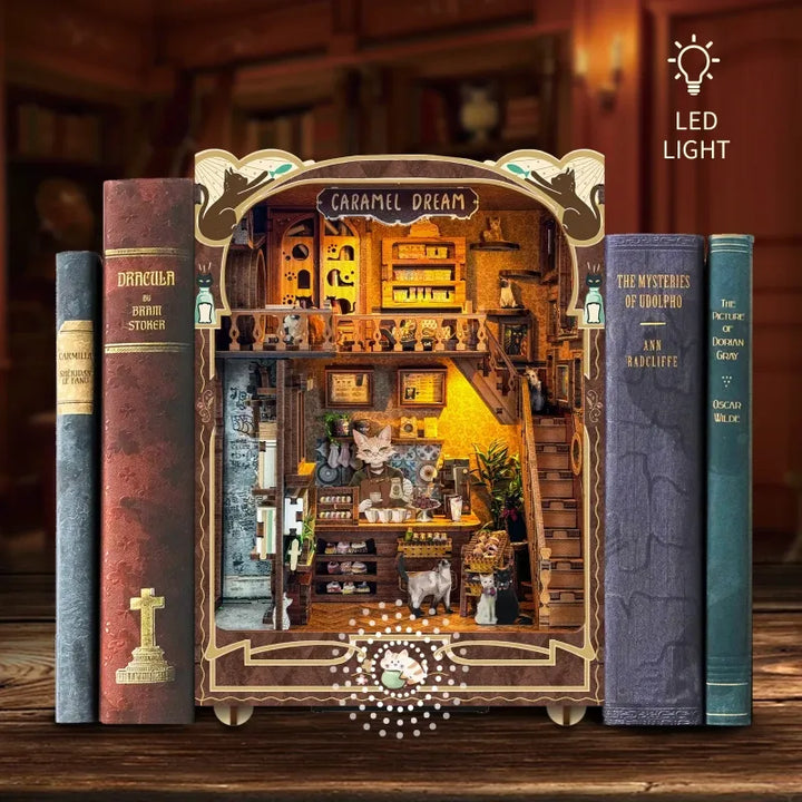 Booknook - Rêves de Caramel Café des Chats