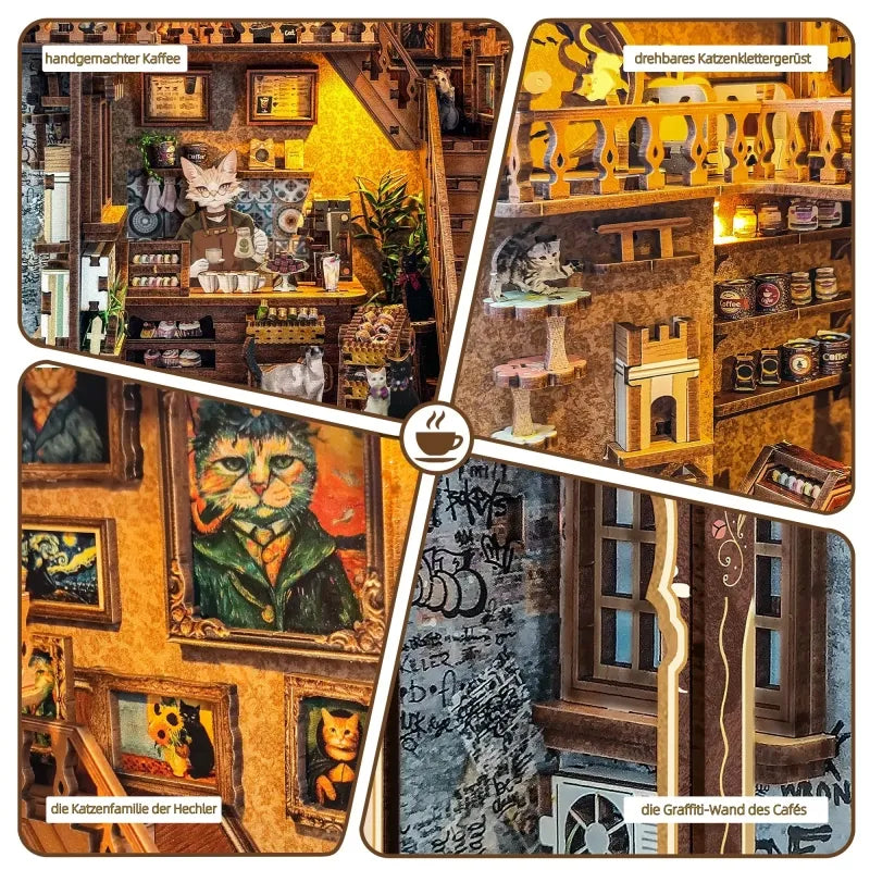 Booknook - Rêves de Caramel Café des Chats