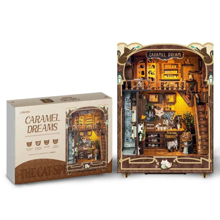 Booknook - Rêves de Caramel Café des Chats