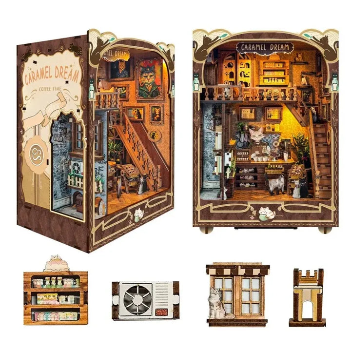 Booknook - Rêves de Caramel Café des Chats