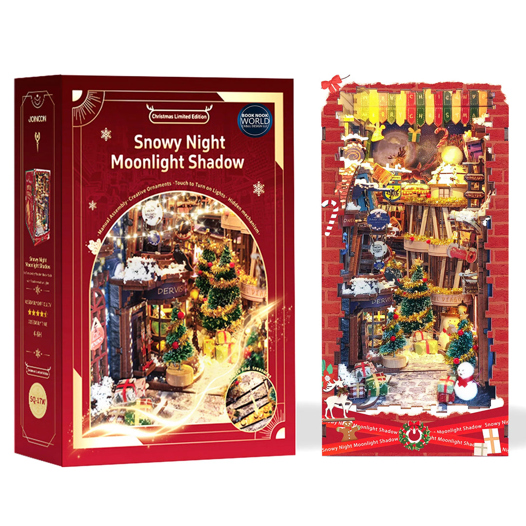 Booknook - Nuit enneigée de Noël