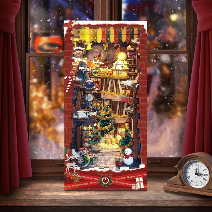 Booknook - Nuit enneigée de Noël