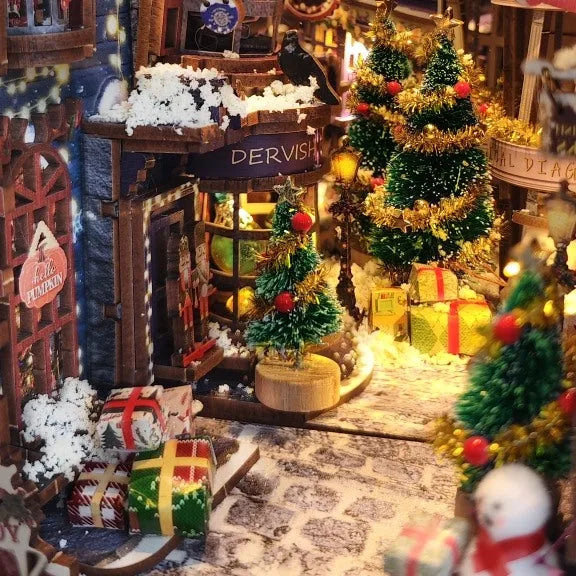 Booknook - Nuit enneigée de Noël
