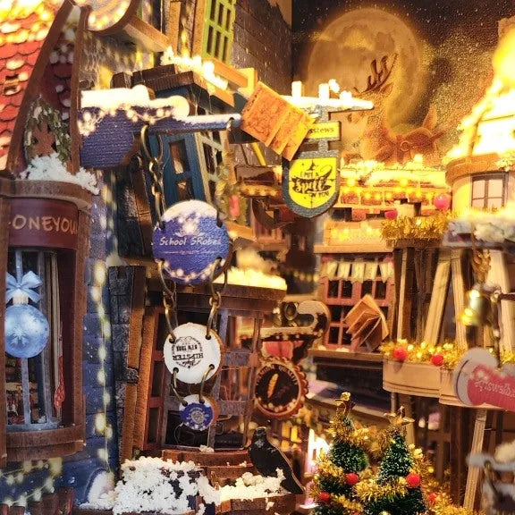 Booknook - Nuit enneigée de Noël