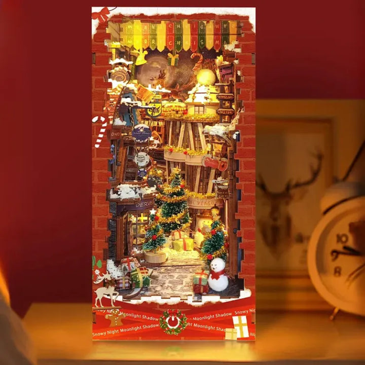 Booknook - Nuit enneigée de Noël