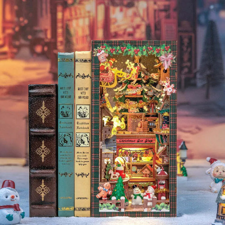 Coin Lecture - Magasin de Souhaits de Noël | Diorama de Noël