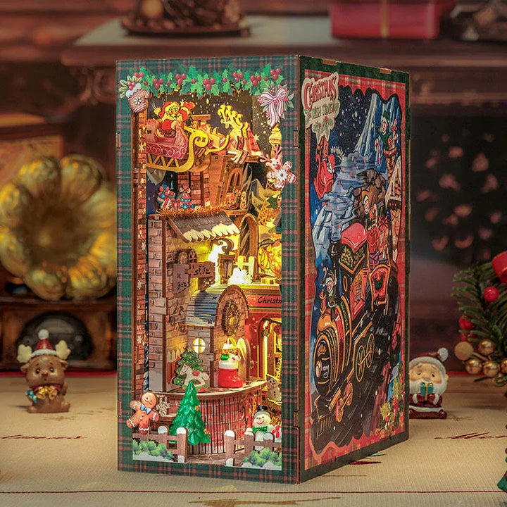 Coin Lecture - Magasin de Souhaits de Noël | Diorama de Noël