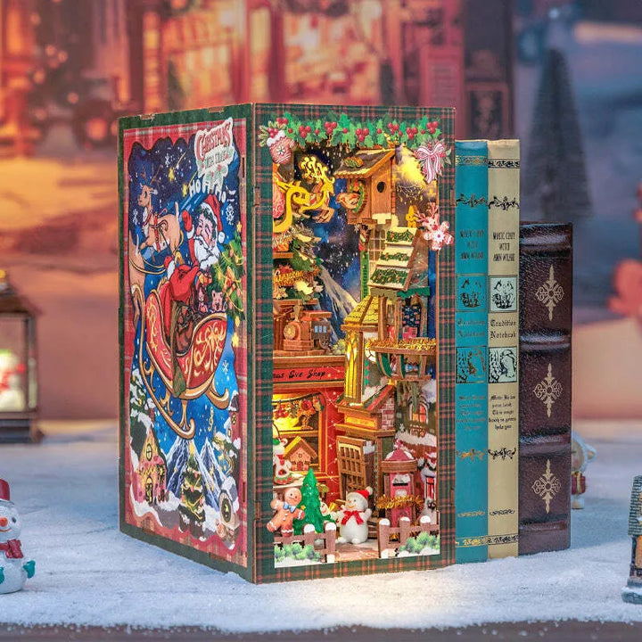 Coin Lecture - Magasin de Souhaits de Noël | Diorama de Noël
