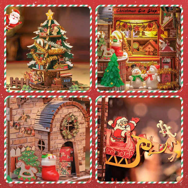 Coin Lecture - Magasin de Souhaits de Noël | Diorama de Noël