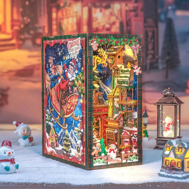 Coin Lecture - Magasin de Souhaits de Noël | Diorama de Noël