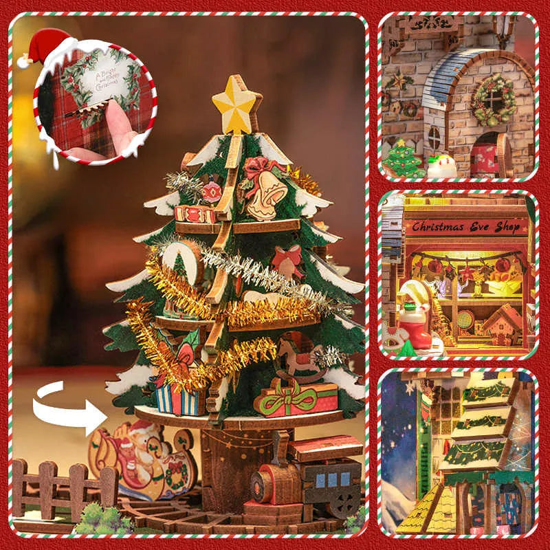 Coin Lecture - Magasin de Souhaits de Noël | Diorama de Noël