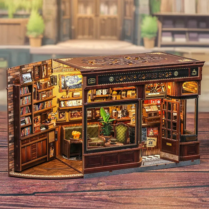 Miniature Maison - Café de Coin