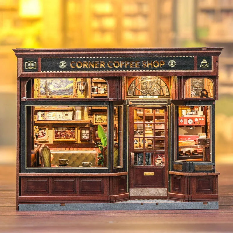 Miniature Maison - Café de Coin