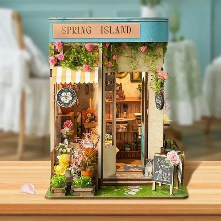 Coin Lecture - Fleuriste sur l'Île du Printemps
