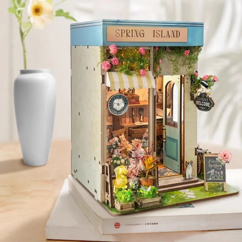 Coin Lecture - Fleuriste sur l'Île du Printemps