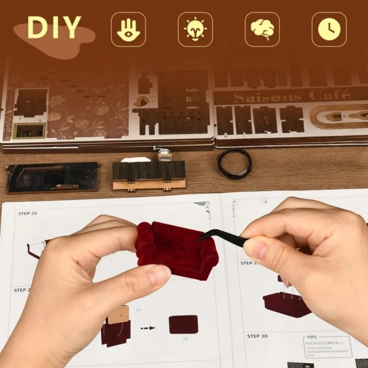 Coin Lecture - Café Quatre Saisons