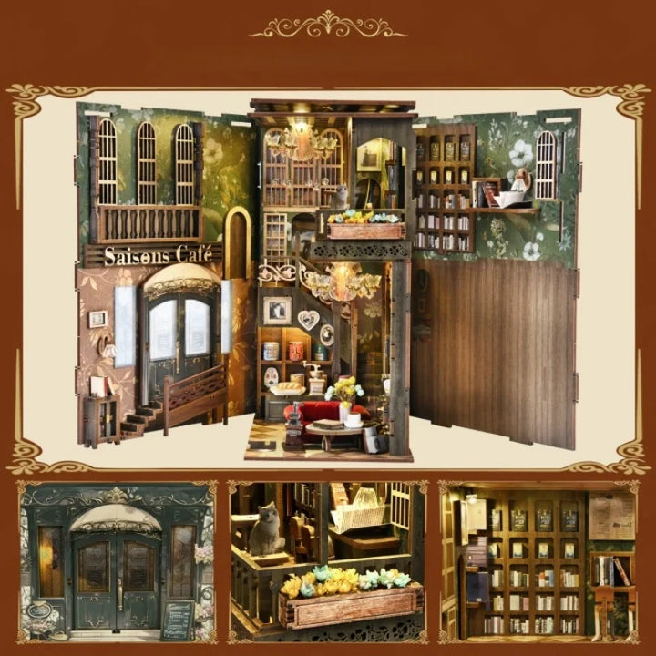 Coin Lecture - Café Quatre Saisons