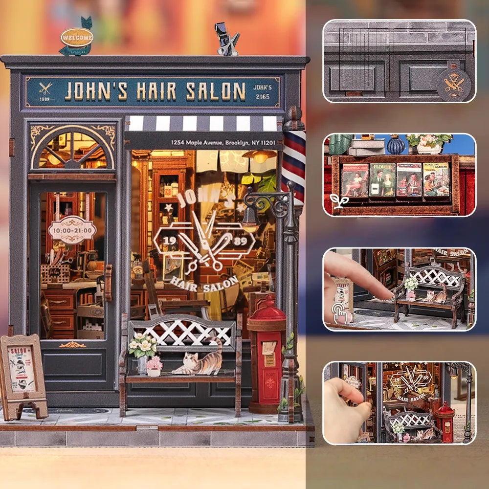 Coin Lecture - Salon de Coiffure de John