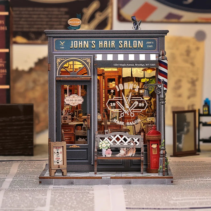 Coin Lecture - Salon de Coiffure de John