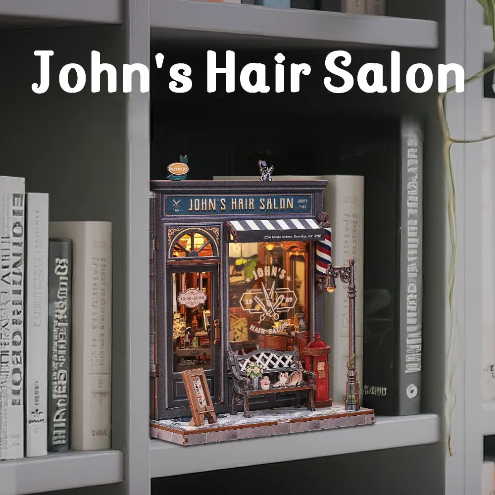 Coin Lecture - Salon de Coiffure de John