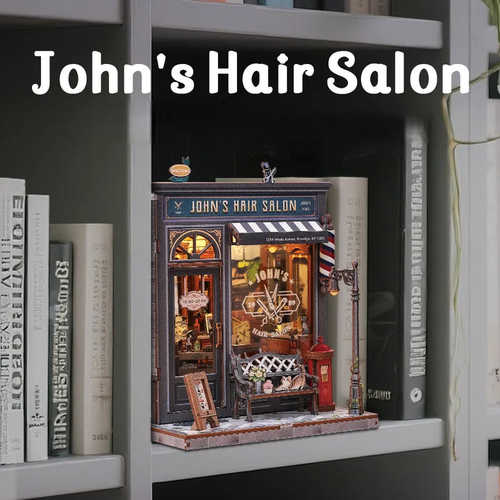 Coin Lecture - Salon de Coiffure de John