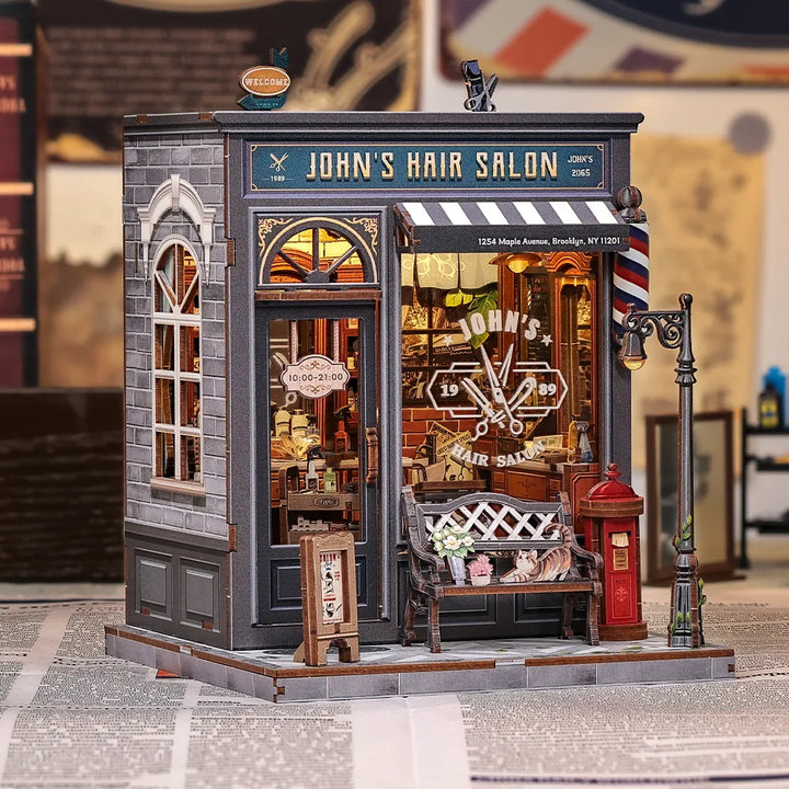 Coin Lecture - Salon de Coiffure de John