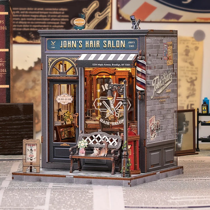 Coin Lecture - Salon de Coiffure de John