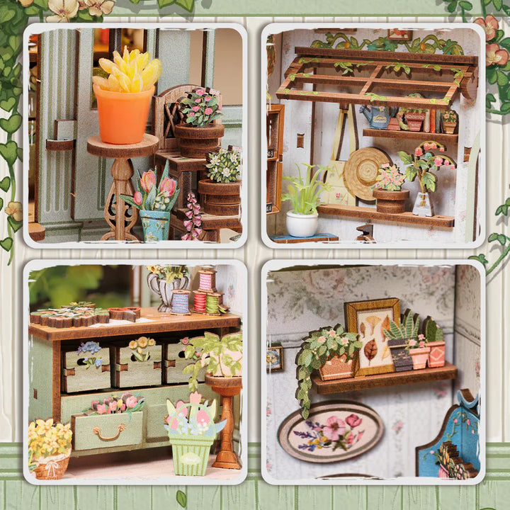 Kit Book Nook - Fleuriste des Champs-Élysées