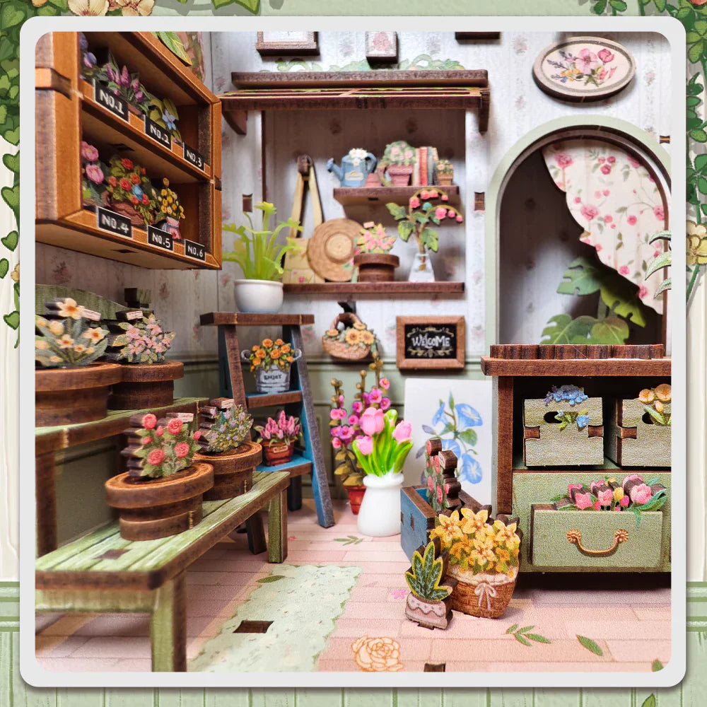 Kit Book Nook - Fleuriste des Champs-Élysées