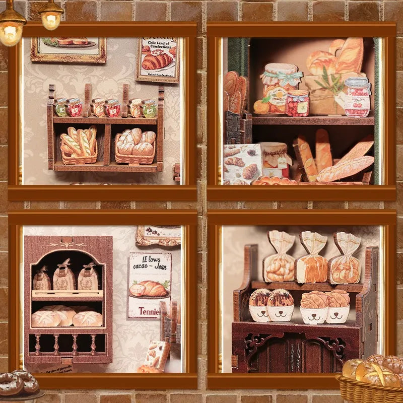 Maison Miniature - Boulangerie Mrs. Hunt