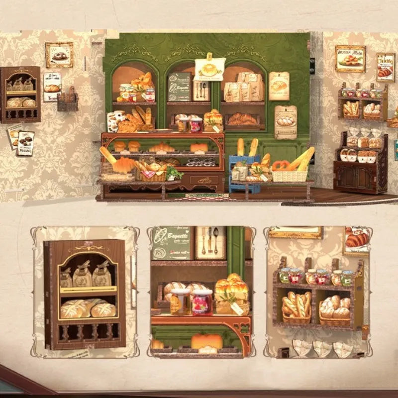 Maison Miniature - Boulangerie Mrs. Hunt