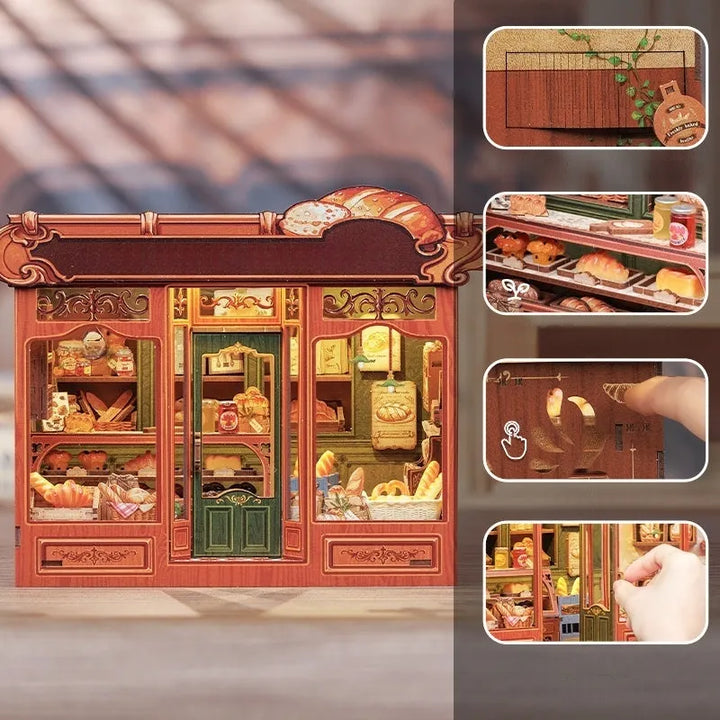 Maison Miniature - Boulangerie Mrs. Hunt