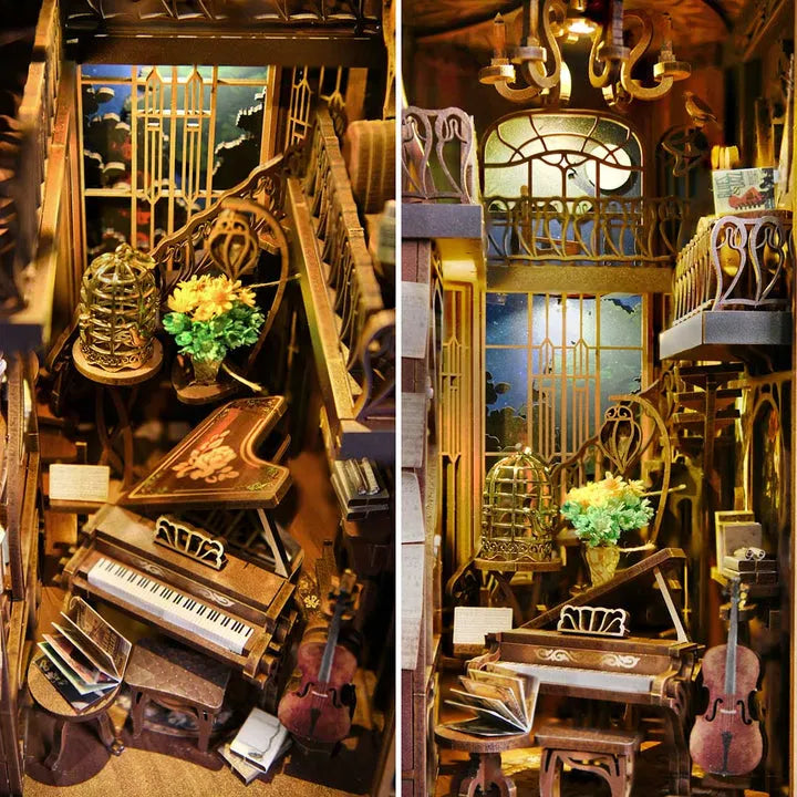 Booknook - Salle de Harpe du Rossignol