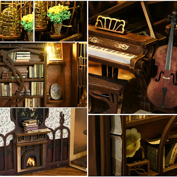 Booknook - Salle de Harpe du Rossignol