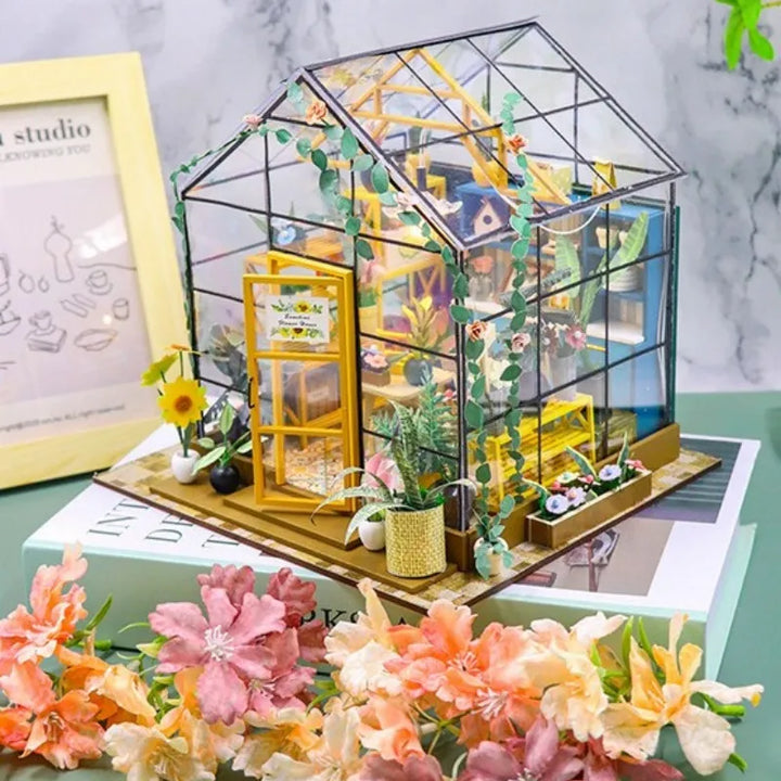 Maison Miniature - Maison Fleur de Soleil