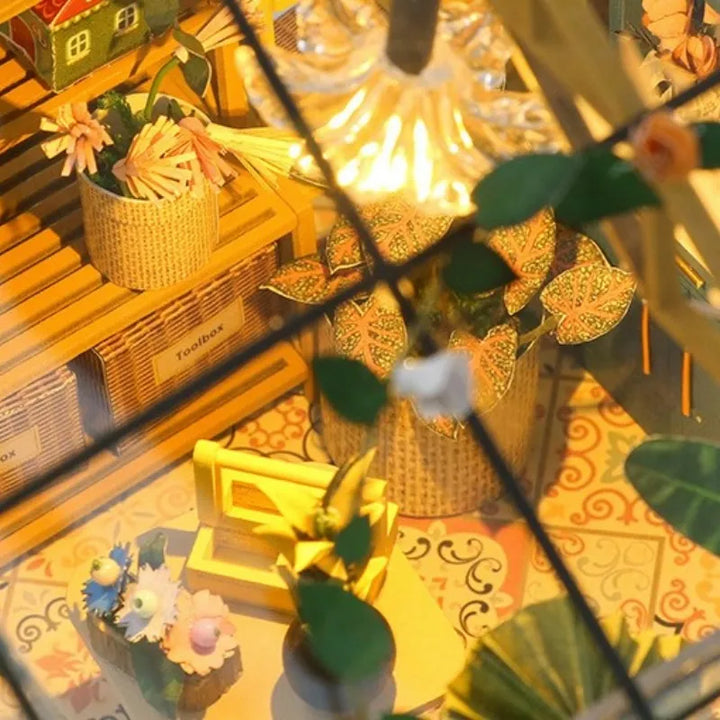 Maison Miniature - Maison Fleur de Soleil