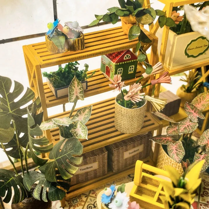 Maison Miniature - Maison Fleur de Soleil