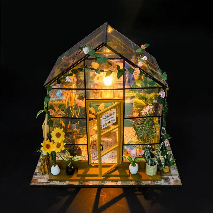 Maison Miniature - Maison Fleur de Soleil