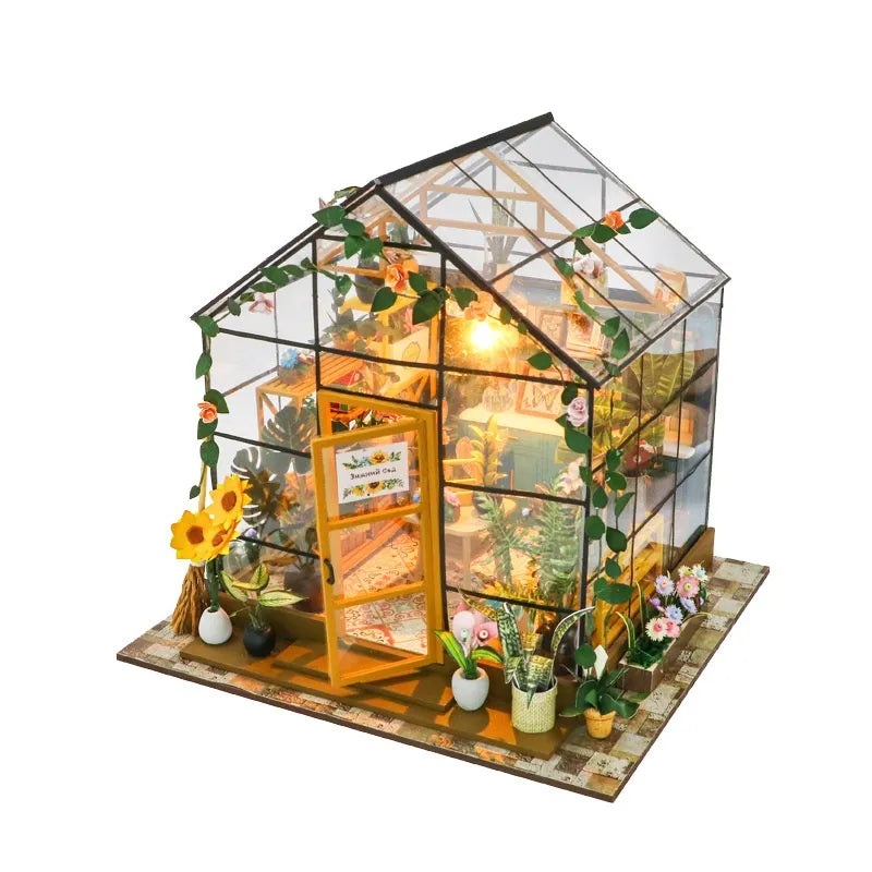 Maison Miniature - Maison Fleur de Soleil
