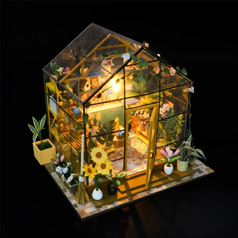Maison Miniature - Maison Fleur de Soleil