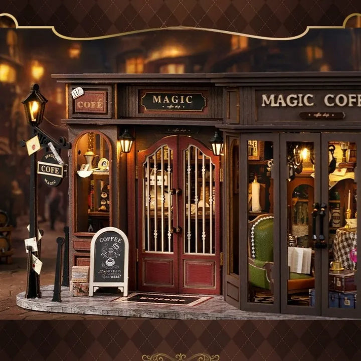 Maison Miniature - Café Vintage