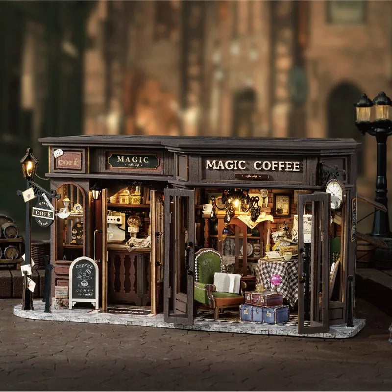 Maison Miniature - Café Vintage